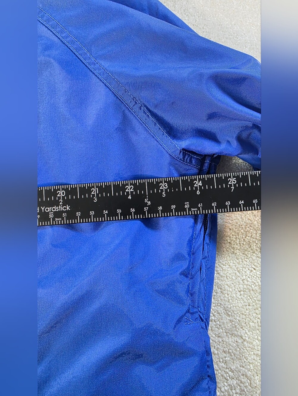 Vintage 90's Columbia Adirondack Windbreaker Blue Pullover Gorpcore Mens M - Picture 11 of 16